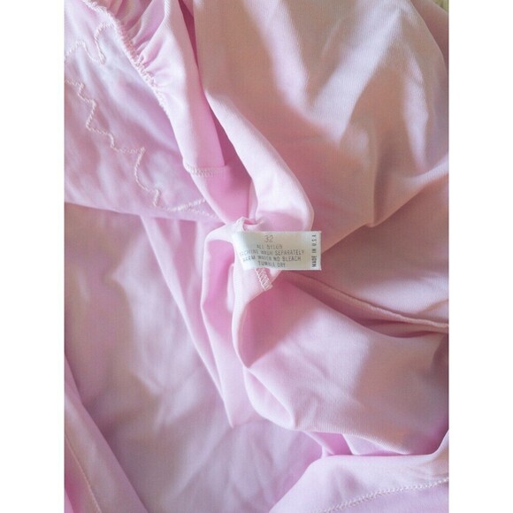 Vintage 70’s Shadowline pink pajama top with embroidered flowers and lace detail - Picture 8 of 8